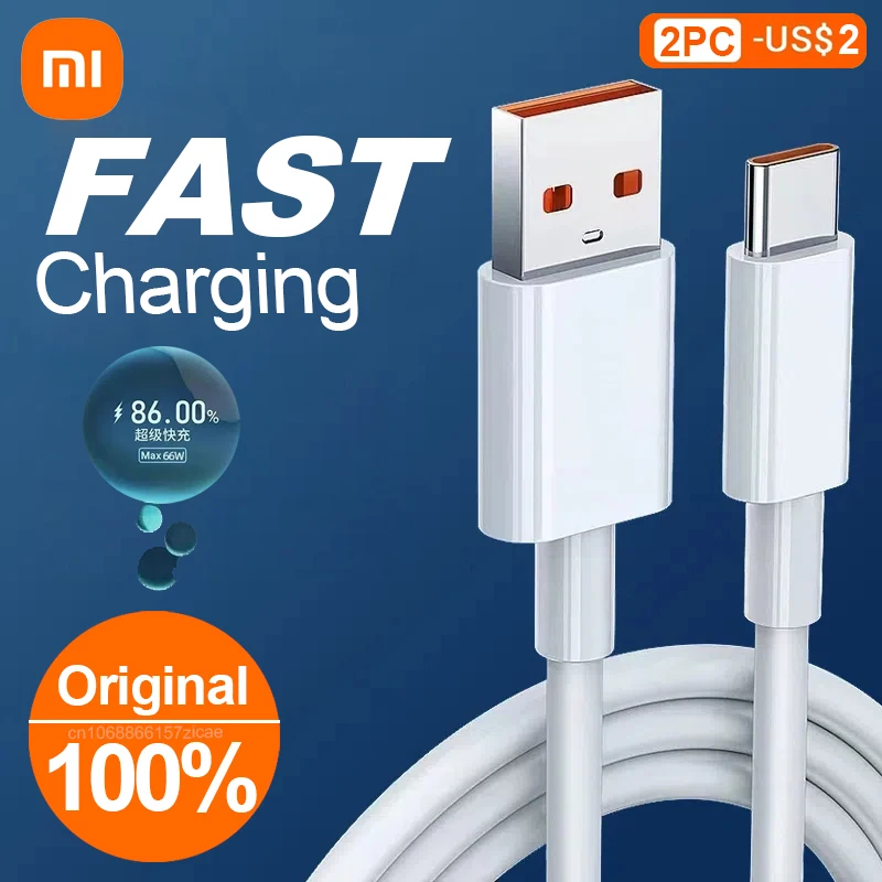 Xiaomi Original 6A Fast Charging Type C Cable for Redmi POCO Huawei Samsung Mobile Phone Accessories Type C Charger USB Cable
Xiaomi Original 6A Fast Charging Type C Cable for Redmi POCO Huawei Samsung Mobile Phone Accessories Type C Charger USB Cable