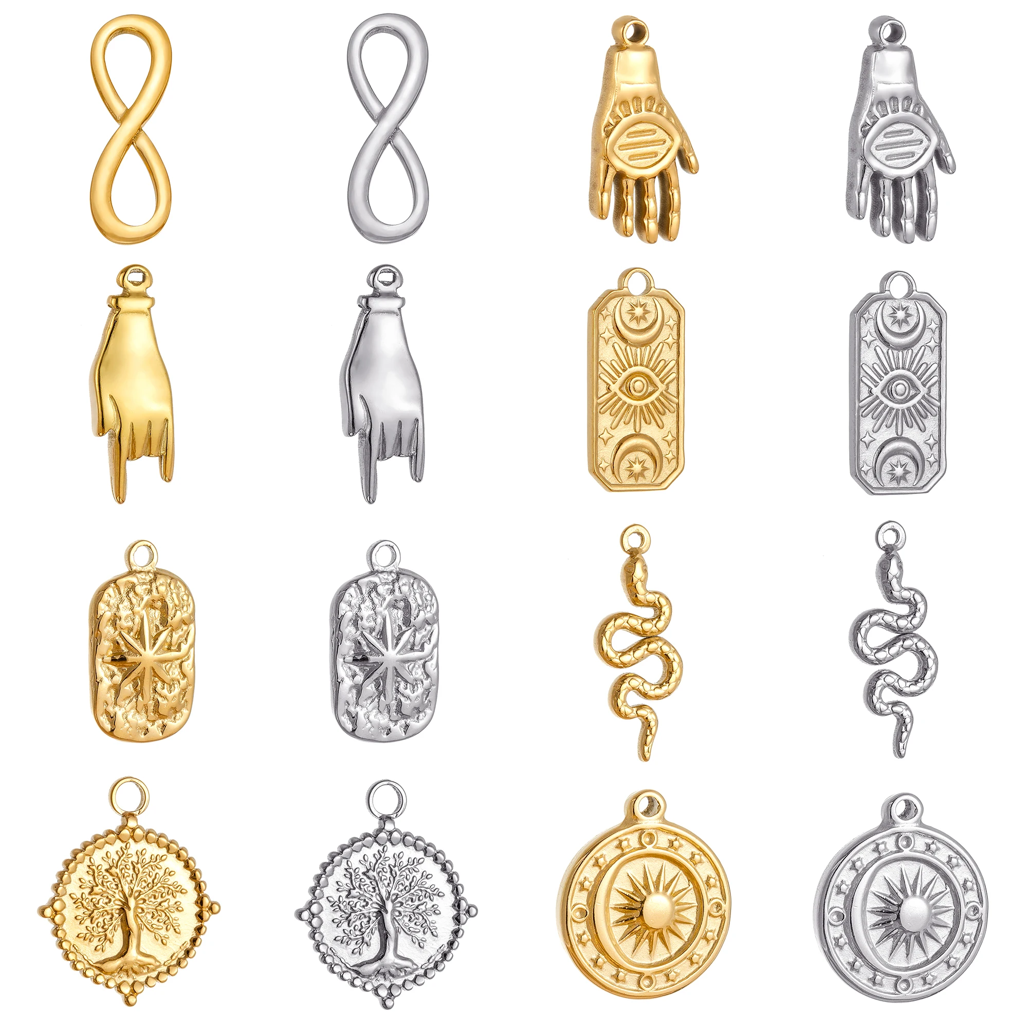 3pcs/Lot Stainless Steel Oil Pressure Sun Moon Star Charms Pendant For DIY Fashion Necklace Bracelet Earring Jewelry Accessories
3pcs/Lot Stainless Steel Oil Pressure Sun Moon Star Charms Pendant For DIY Fashion Necklace Bracelet Earring Jewelry Accessories