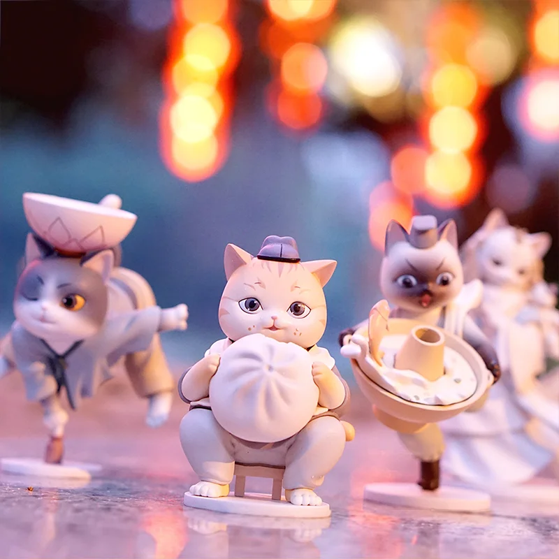 Huamao Cats Song Dynasty Blind Random Box Toys Mystery Box Cute Cats Caixa Surprise Box Ornaments Desktop Model Doll Girl Gift
Huamao Cats Song Dynasty Blind Random Box Toys Mystery Box Cute Cats Caixa Surprise Box Ornaments Desktop Model Doll Girl Gift