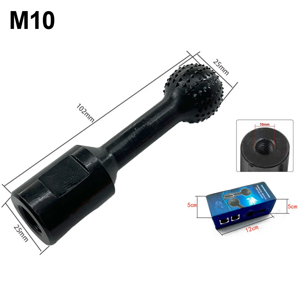 1pc Black Carbon Steel Ball Rotary Burrs Power Tool Replacement Accessories Angle Grinder Hardware Accessories M10 M14 5/8\"-11
1pc Black Carbon Steel Ball Rotary Burrs Power Tool Replacement Accessories Angle Grinder Hardware Accessories M10 M14 5/8\"-11