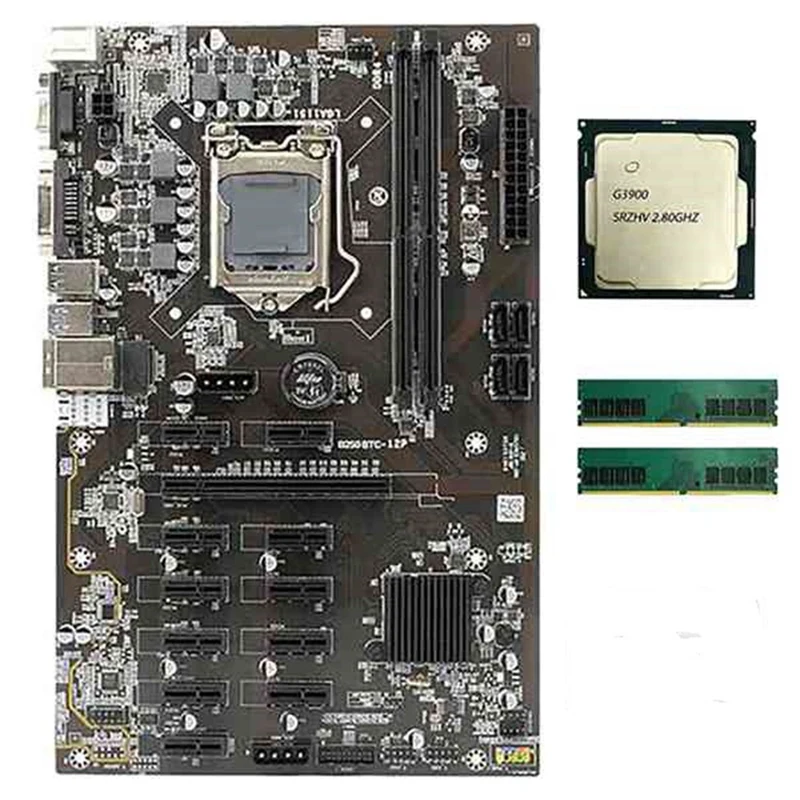Материнская плата B250 12P-BTC для ЦП, разъем LGA 1151 PCI-E 16X, графический слот SATA 3,0 USB 3,0 для майнинга биткоинов BTC ETH GPU
Материнская плата B250 12P-BTC для ЦП, разъем LGA 1151 PCI-E 16X, графический слот SATA 3,0 USB 3,0 для майнинга биткоинов BTC ETH GPU