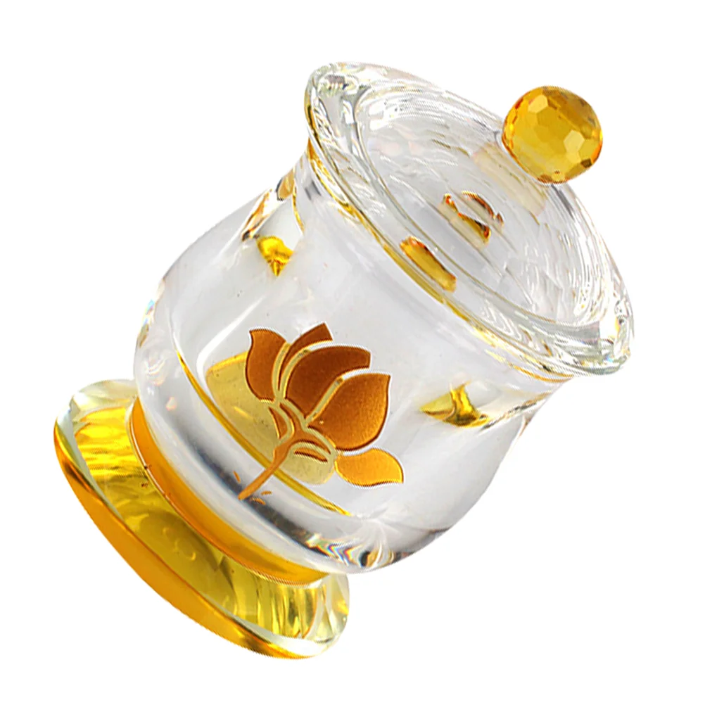 Lotus Cup Cup Glass Bowl Lid Ornaments Worship Water Holder White Crystal Altar Cup Glass Carafe Lids
Lotus Cup Cup Glass Bowl Lid Ornaments Worship Water Holder White Crystal Altar Cup Glass Carafe Lids