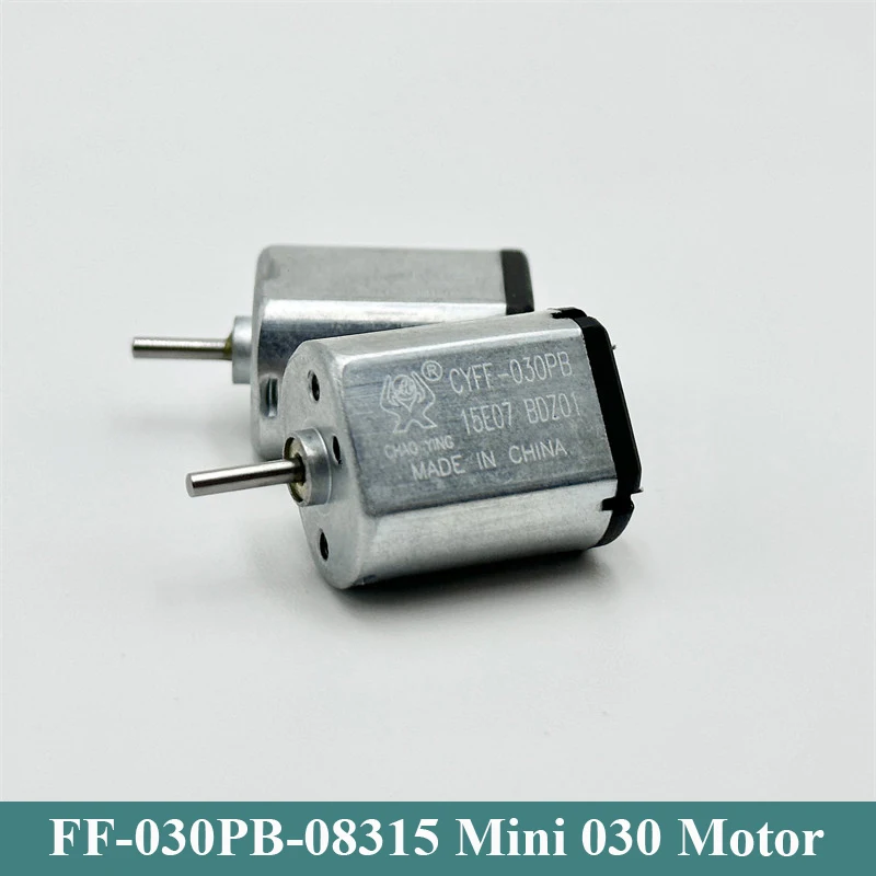 1PC FF-030PB-08315 Micro 030 Motor DC3V 5V 6V 9V 15300RPM Precious Metal Brush Mini 15mm*12mm Electric Motor DIY Audio AV Device
1PC FF-030PB-08315 Micro 030 Motor DC3V 5V 6V 9V 15300RPM Precious Metal Brush Mini 15mm*12mm Electric Motor DIY Audio AV Device