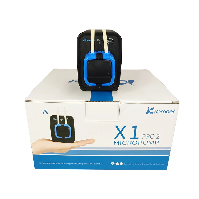 Kamoer Coralvue X1 PRO 2 WIFI APP Dosing Pump Fish Tank Aquarium Pump Nutrient Droplet Pump
Kamoer Coralvue X1 PRO 2 WIFI APP Dosing Pump Fish Tank Aquarium Pump Nutrient Droplet Pump