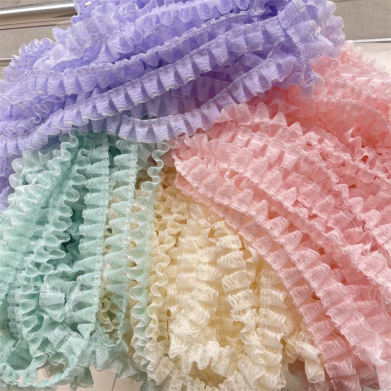 4cm Wide Blue Pink Purple Apricot Pleated Doll Clothes Lace Home Soft Lace Accessories
4cm Wide Blue Pink Purple Apricot Pleated Doll Clothes Lace Home Soft Lace Accessories