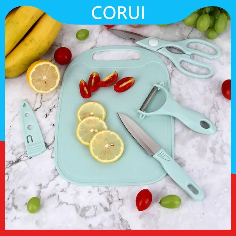 Four-piece Set Cutter Set Baby Food Supplementary Scissors Portable Multi-function Fruit Cutter Kitchenware Kitchen Peeler
Four-piece Set Cutter Set Baby Food Supplementary Scissors Portable Multi-function Fruit Cutter Kitchenware Kitchen Peeler