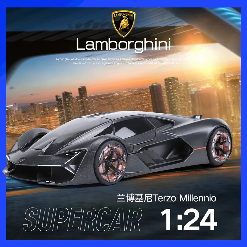 1:24 Lambo car model 3000 years Terzo simulation alloy car model Levinton supercar in the future
1:24 Lambo car model 3000 years Terzo simulation alloy car model Levinton supercar in the future