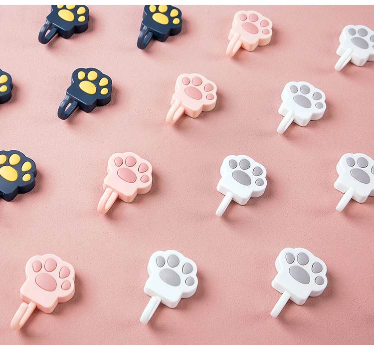 5 Cartoon Cat Claw Hooks with Strong Adhesive Wall Hanging Kitchen Wall Hook Free Punching Door Rear Clothes Hook
5 Cartoon Cat Claw Hooks with Strong Adhesive Wall Hanging Kitchen Wall Hook Free Punching Door Rear Clothes Hook