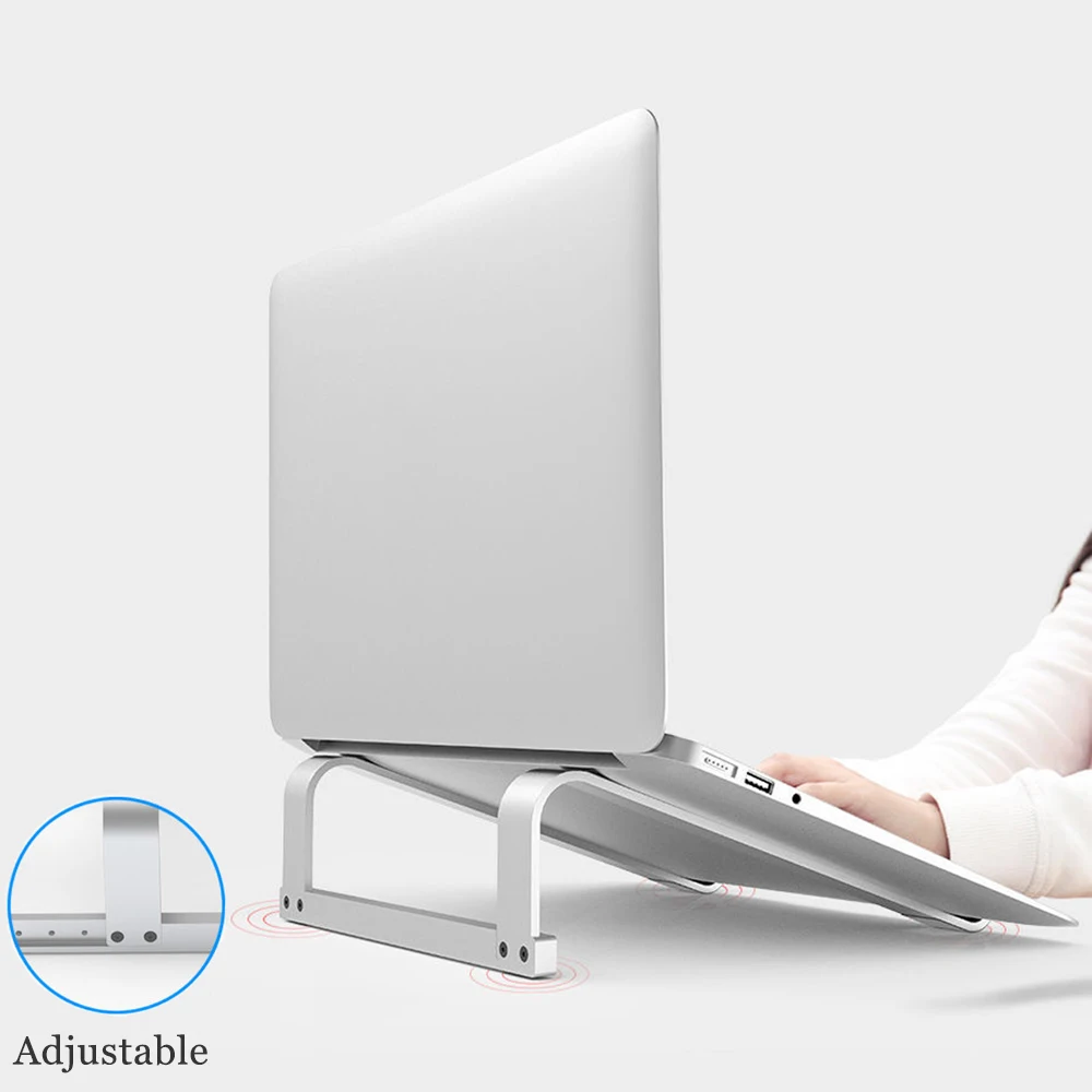 XiaoMi Adjustable Aluminum Laptop Stand Portable Notebook Support Holder For Macbook Pro Computer Riser Stand Cooling Bracket
XiaoMi Adjustable Aluminum Laptop Stand Portable Notebook Support Holder For Macbook Pro Computer Riser Stand Cooling Bracket