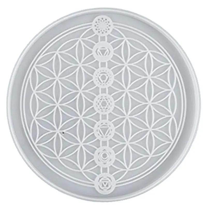Resin Silicone Molds DIY Crystal Epoxy Mold Flower Of Life Table Storage Tray Mould Jewelry Making Resin Casting Mold
Resin Silicone Molds DIY Crystal Epoxy Mold Flower Of Life Table Storage Tray Mould Jewelry Making Resin Casting Mold