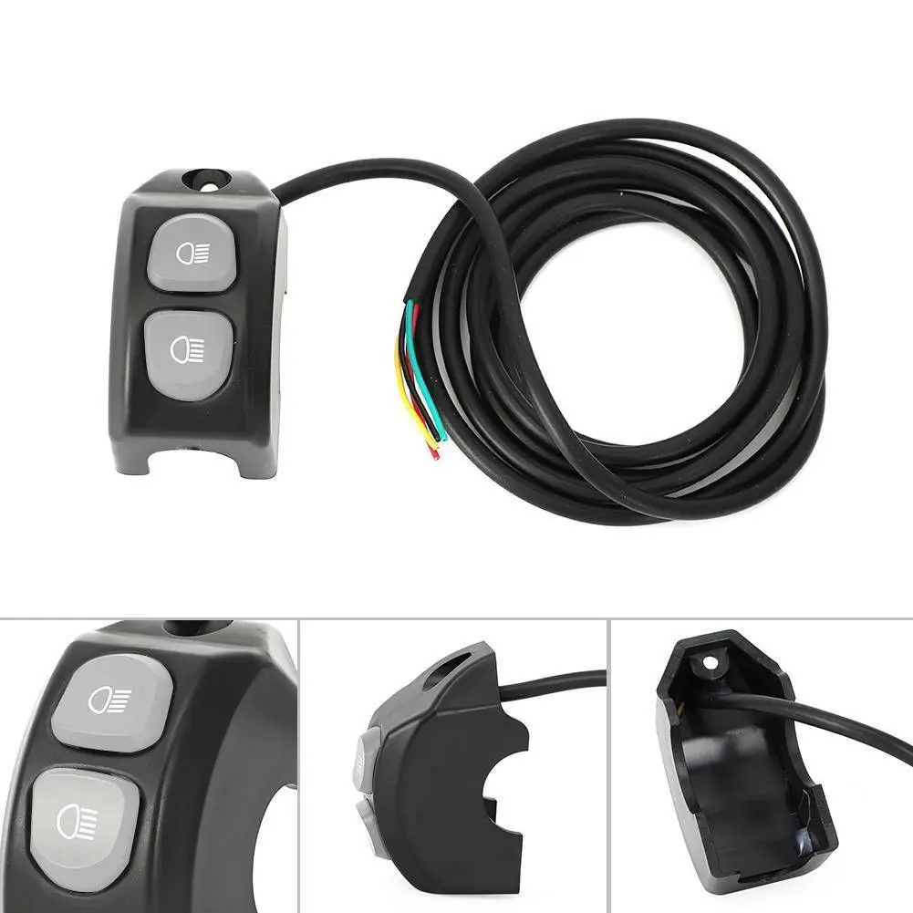 High Quality Motorcycle Handle Fog Light Switch 1pc ABS Plastic Accessories Black Controller Easy Installation
High Quality Motorcycle Handle Fog Light Switch 1pc ABS Plastic Accessories Black Controller Easy Installation