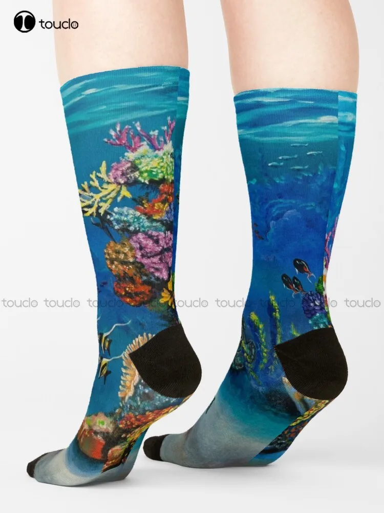 Coral Reef Ocean Sea Fish Socks Slipper Socks For Men Fashion Creative Leisure Funny Harajuku Art Abstract Oil Painting Socks
Coral Reef Ocean Sea Fish Socks Slipper Socks For Men Fashion Creative Leisure Funny Harajuku Art Abstract Oil Painting Socks