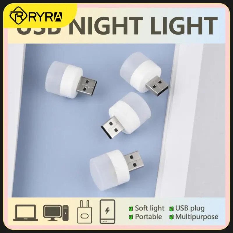 RYRA Mini USB Plug Lamp 5V Super Bright Eye Protection Book Light Computer Mobile Power Charging USB Small Round LED Night Light
RYRA Mini USB Plug Lamp 5V Super Bright Eye Protection Book Light Computer Mobile Power Charging USB Small Round LED Night Light