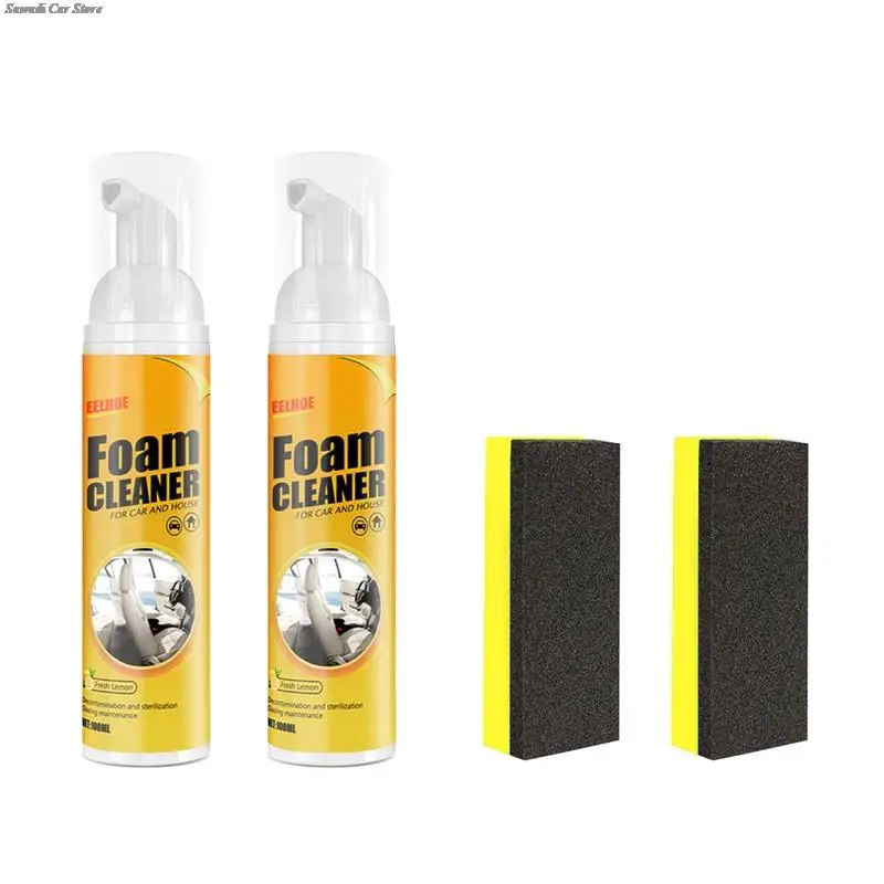 100ml 2pcs Multi-Purpose Foam Cleaner Leather Clean Wash Automoive Car Interior Home Wash Maintenance Surfaces Cleaning
100ml 2pcs Multi-Purpose Foam Cleaner Leather Clean Wash Automoive Car Interior Home Wash Maintenance Surfaces Cleaning