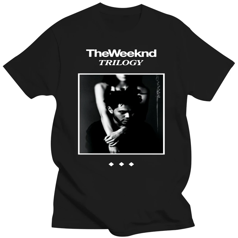 Новая Черная Мужская футболка с изображением альбома трилогии The Weeknd, футболка хорошего качества, сделанная на заказ
Новая Черная Мужская футболка с изображением альбома трилогии The Weeknd, футболка хорошего качества, сделанная на заказ