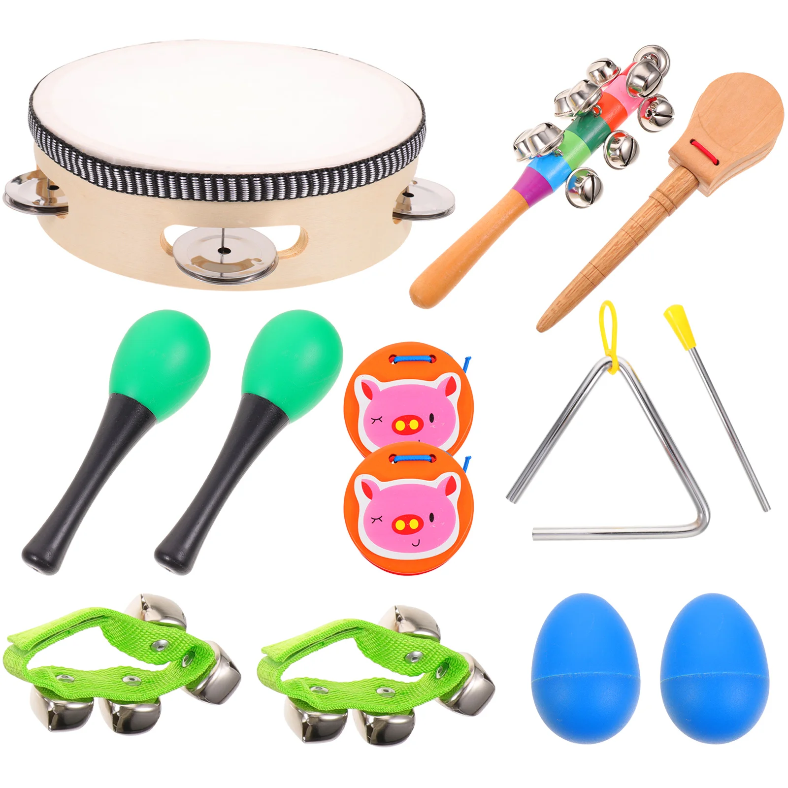 8pcs Toddler Musical Instruments Instruments Percussion Instruments Kids Drum Set 
8pcs Toddler Musical Instruments Instruments Percussion Instruments Kids Drum Set