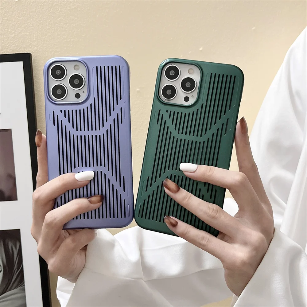 Hollow Design Heat Dissipation Case For iPhone 12 13 Pro Max Case Ultra Slim Frameless Cover Funda For iPhone 13 12 Pro Max Case
Hollow Design Heat Dissipation Case For iPhone 12 13 Pro Max Case Ultra Slim Frameless Cover Funda For iPhone 13 12 Pro Max Case