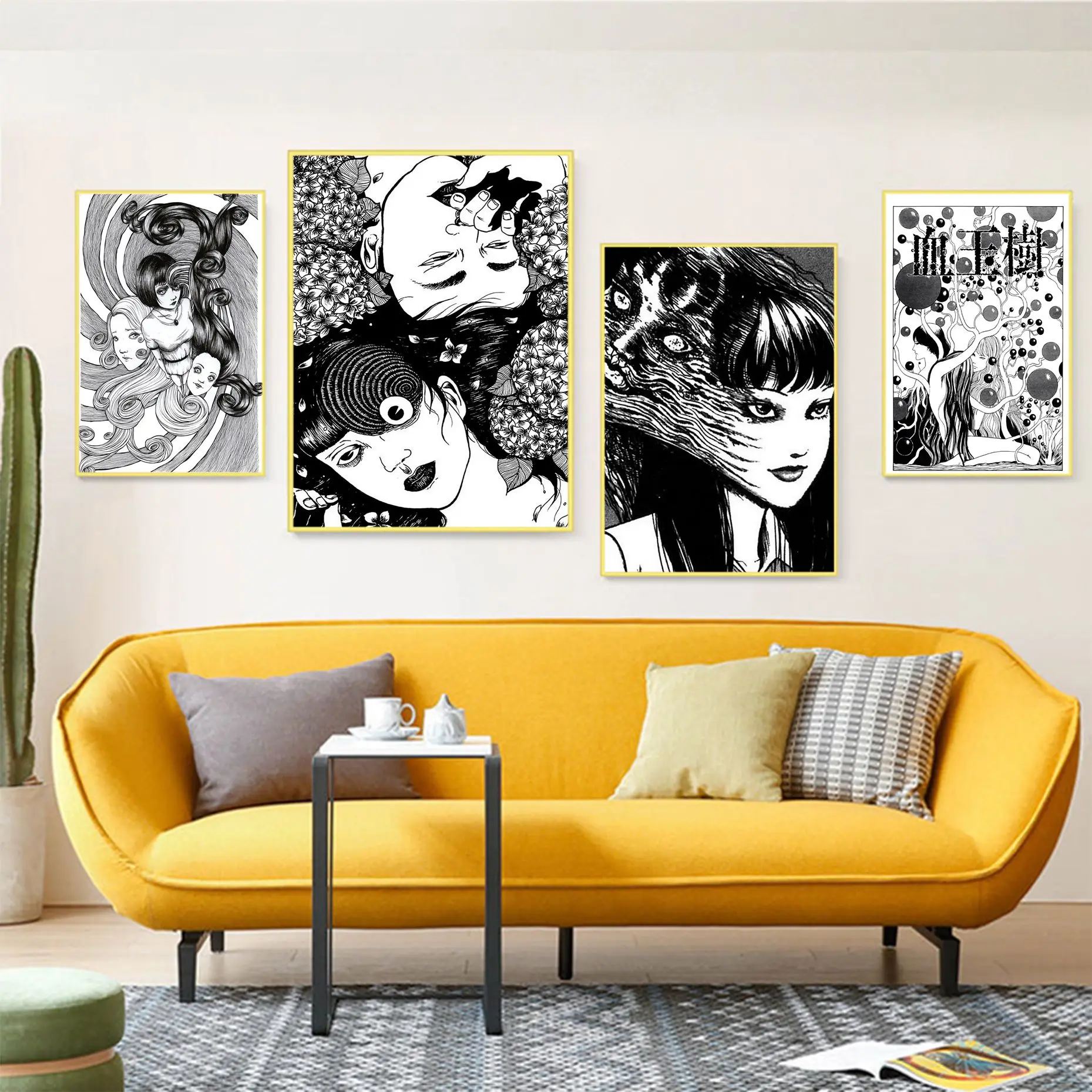 Anime Tomie Revenge Junji Ito Vintage Posters Vintage Room Home Bar Cafe Decor Stickers Wall Painting
Anime Tomie Revenge Junji Ito Vintage Posters Vintage Room Home Bar Cafe Decor Stickers Wall Painting