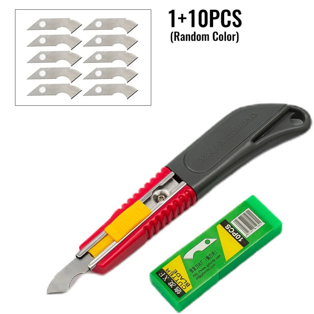 1 Pc Cutter With 10 Blades For Acrylic Plastic Sheet Plexiglass Cutter Metal Accessories Precision Cutting Tools
1 Pc Cutter With 10 Blades For Acrylic Plastic Sheet Plexiglass Cutter Metal Accessories Precision Cutting Tools