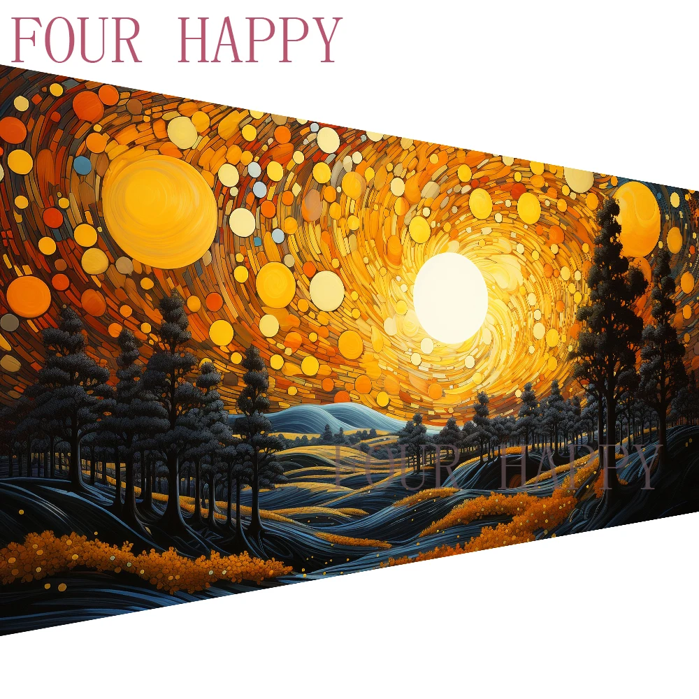 Алмазная живопись 5D «сделай сам», большая вышивка крестиком, пейзаж на стену с изображением темного леса, дерева, полная круглая вышивка, домашний декор
Алмазная живопись 5D «сделай сам», большая вышивка крестиком, пейзаж на стену с изображением темного леса, дерева, полная круглая вышивка, домашний декор