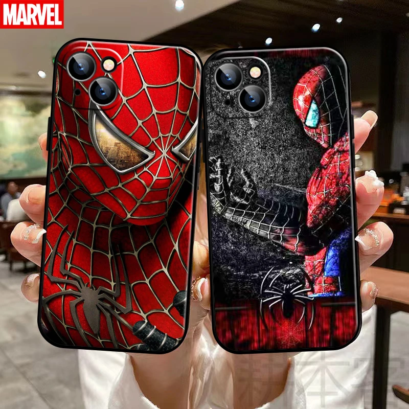 Marvel Spiderman For Apple iPhone 13 12 11 Pro Max 12 13 Mini X XR XS Max SE 6 6S 7 8 Plus Phone Case TPU Black Back Carcasa
Marvel Spiderman For Apple iPhone 13 12 11 Pro Max 12 13 Mini X XR XS Max SE 6 6S 7 8 Plus Phone Case TPU Black Back Carcasa