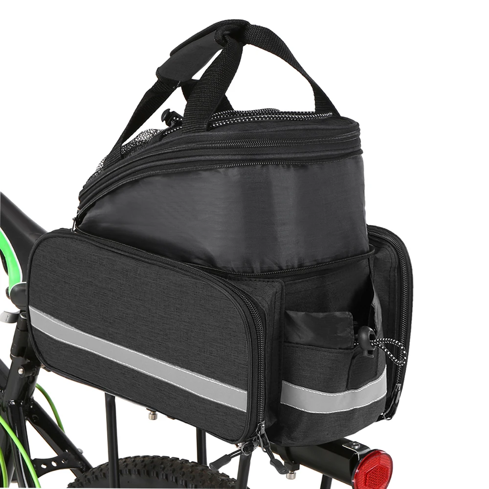 Bicycle Rear Seat Bag Multifunction Expandable Waterproof MTB Bicycle Pannier Bag Bike Rack Bag With Rain Cover
Bicycle Rear Seat Bag Multifunction Expandable Waterproof MTB Bicycle Pannier Bag Bike Rack Bag With Rain Cover