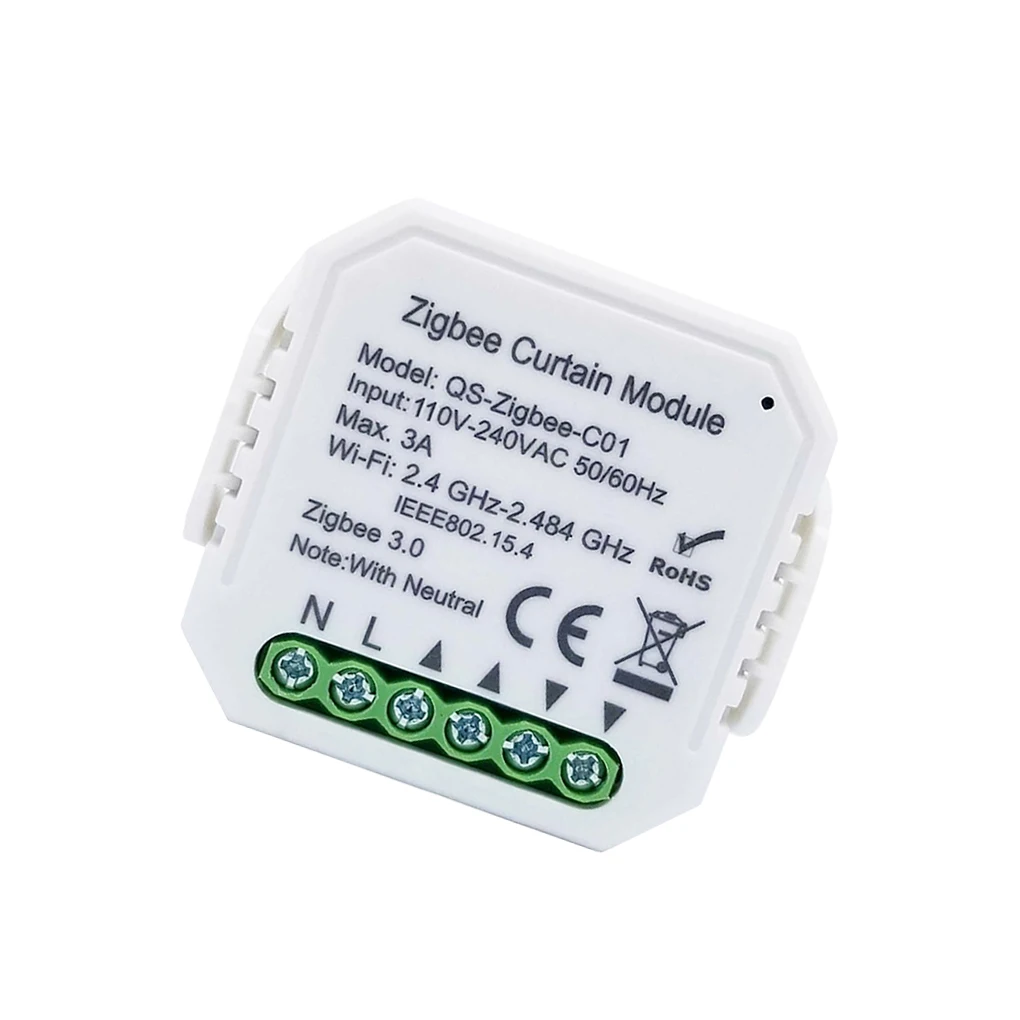 Умный модуль управления для штор Tuya ZigBee, Беспроводное дистанционное управление, переключатель для штор
Умный модуль управления для штор Tuya ZigBee, Беспроводное дистанционное управление, переключатель для штор