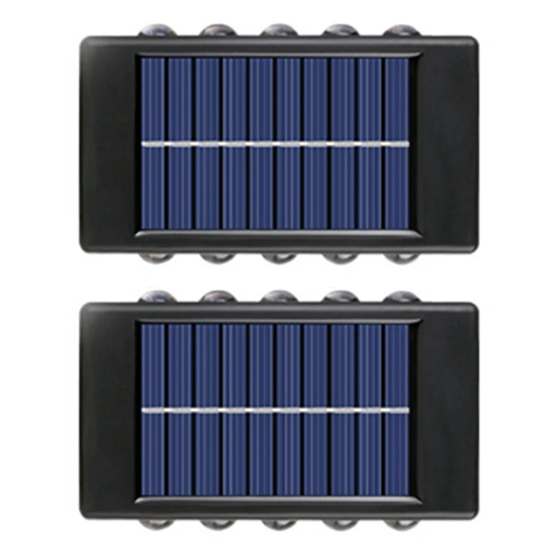 10 LED Solar Wall Lamp Outdoor Waterproof Up&Down Luminous Lighting Garden Solar Lights Stairs Fence Sunlight Lamp Light
10 LED Solar Wall Lamp Outdoor Waterproof Up&Down Luminous Lighting Garden Solar Lights Stairs Fence Sunlight Lamp Light
