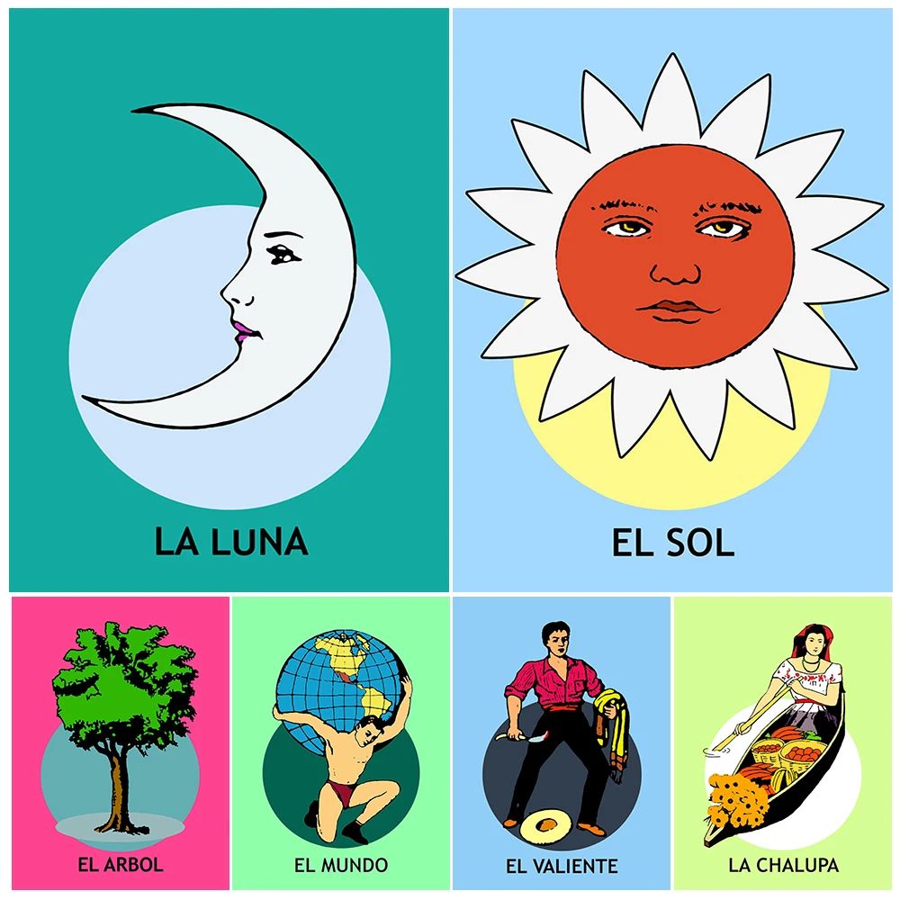Минималистичная Настенная картина El Barril Loteria и Musico мексиканская фотография