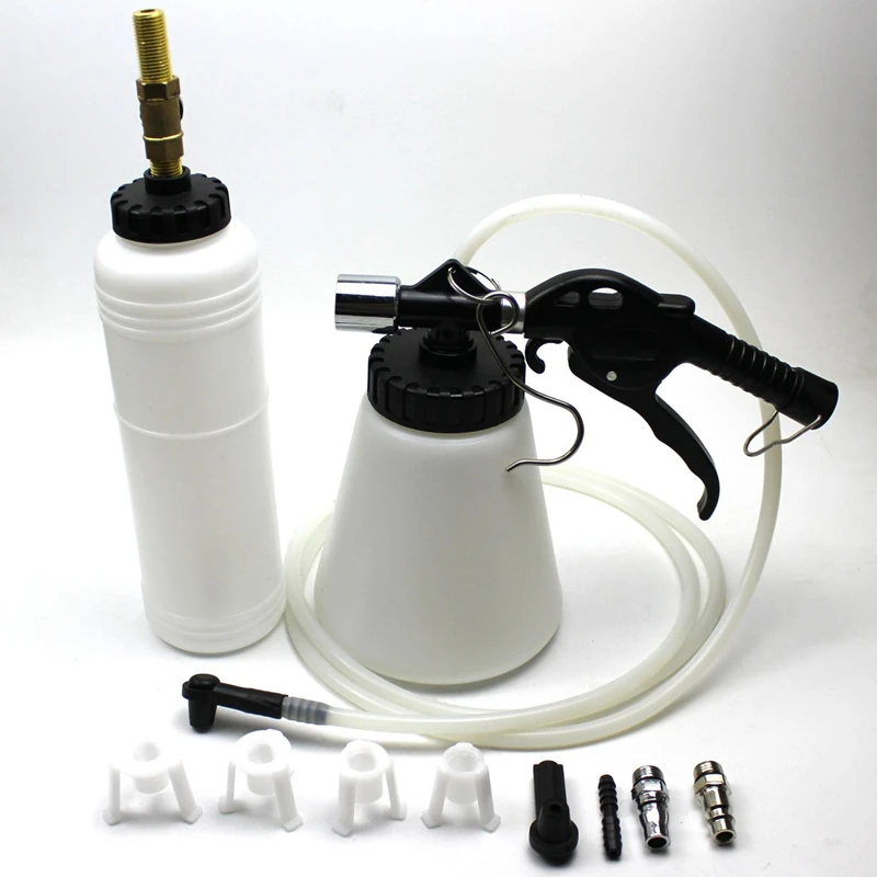 1L 0.75L Capacity Car Brake Bleeder Pumping Fluid Pump Kit Oil Change Purge Tank Tubes Repair Tools Truck Automobile Accessories
1L 0.75L Capacity Car Brake Bleeder Pumping Fluid Pump Kit Oil Change Purge Tank Tubes Repair Tools Truck Automobile Accessories