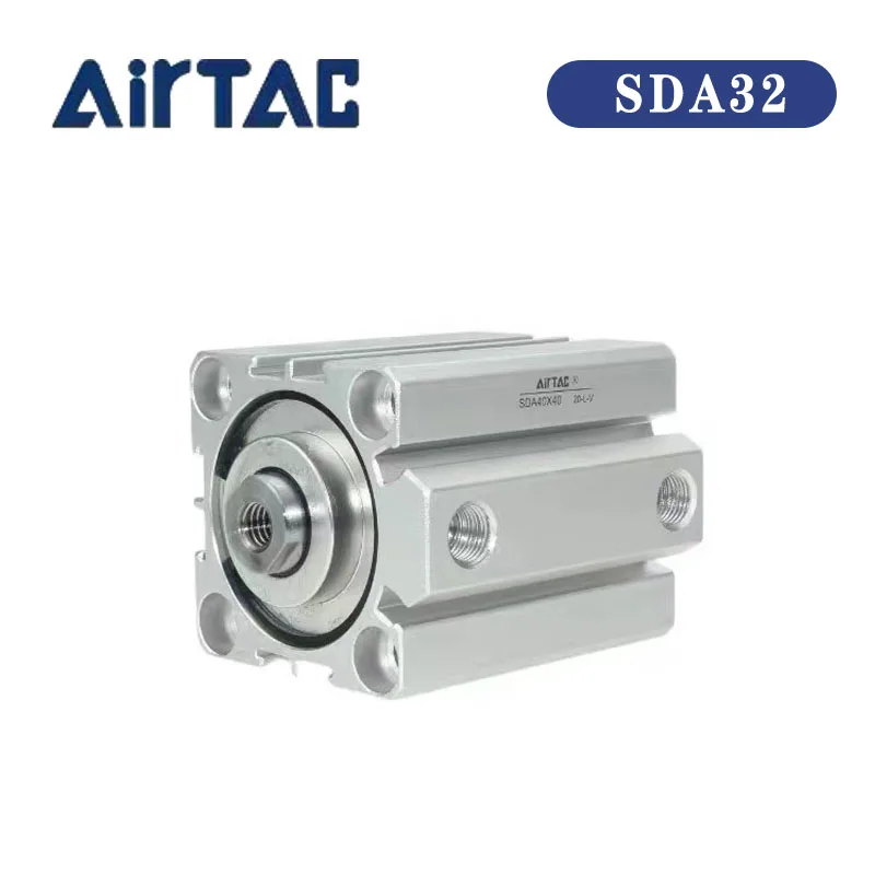 AirTAC SDA32 Пневматический Компактный воздушный цилиндр тонкий airtac двойной ход sda