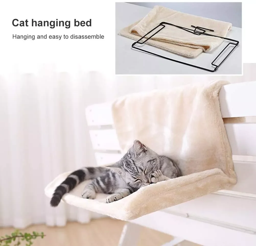 2023 Pet Cat Animal Hammock Luxury Radiator Bed Hanging Winter Warm Fleece Basket Hammocks Metal Iron Frame Sleeping Bed for Cat
2023 Pet Cat Animal Hammock Luxury Radiator Bed Hanging Winter Warm Fleece Basket Hammocks Metal Iron Frame Sleeping Bed for Cat