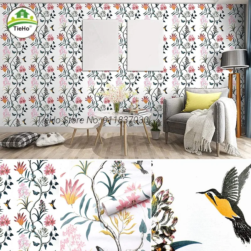 Floral Wallpaper Vintage Wall Paper Self Adhesive Removable Wallpaper Vinyl Film Wall Covering Furniture Decor
Floral Wallpaper Vintage Wall Paper Self Adhesive Removable Wallpaper Vinyl Film Wall Covering Furniture Decor