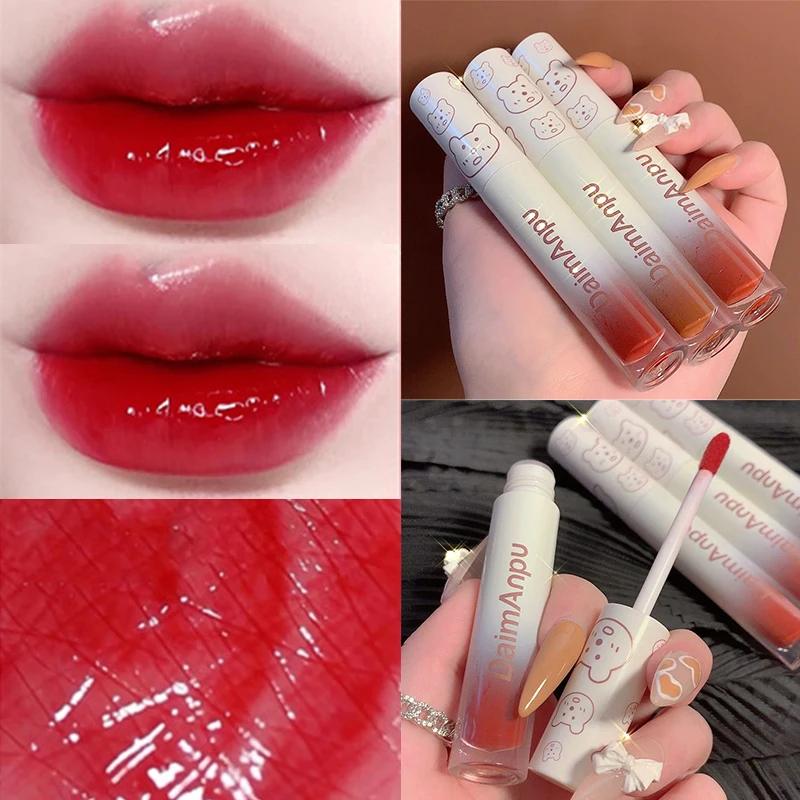 Cute Mirror Lipstick Makeup Matte Texture Waterproof Long Lasting Sweat Resistant Rich Color Silky Lip Glaze Lip Tint Cosmetics
Cute Mirror Lipstick Makeup Matte Texture Waterproof Long Lasting Sweat Resistant Rich Color Silky Lip Glaze Lip Tint Cosmetics