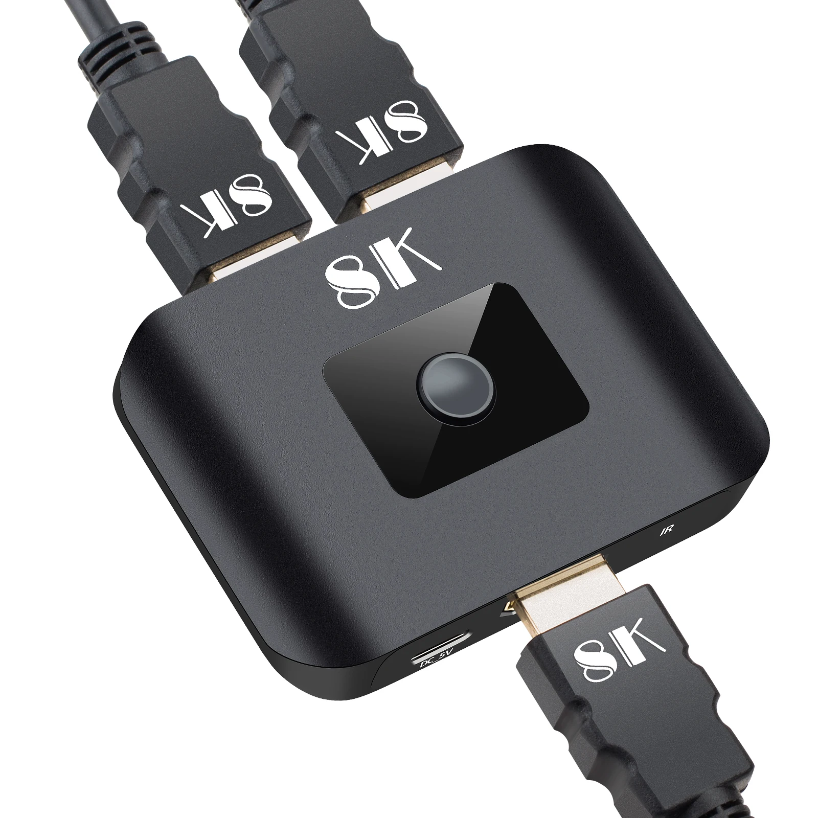 HD 8K 60hz HDMI Switch 2x1 HDMI2.1 Switcher Ultra HD 4K@120hz 1080P 60hz 3D HDR HDCP IR Remote for PS4 PS5 Xbox PC To TV Monitor
HD 8K 60hz HDMI Switch 2x1 HDMI2.1 Switcher Ultra HD 4K@120hz 1080P 60hz 3D HDR HDCP IR Remote for PS4 PS5 Xbox PC To TV Monitor