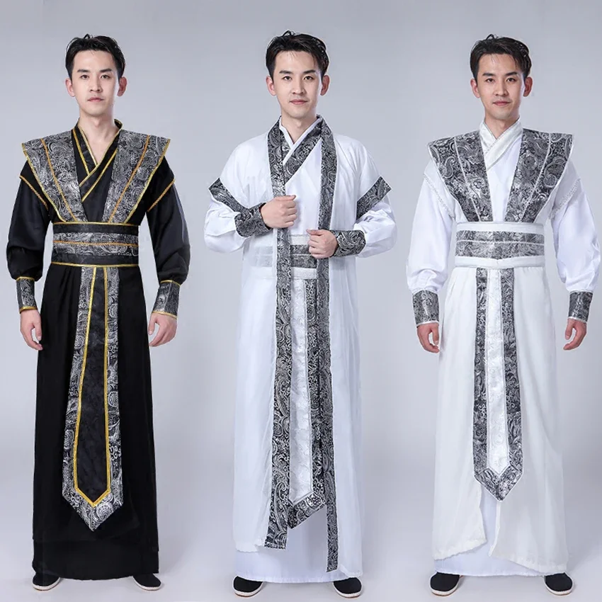 

Танцевальный костюм династии ханьфу для мужчин традиционная китайская азиатская одежда танцевальный костюм праздничный наряд Национальный старинный Косплей