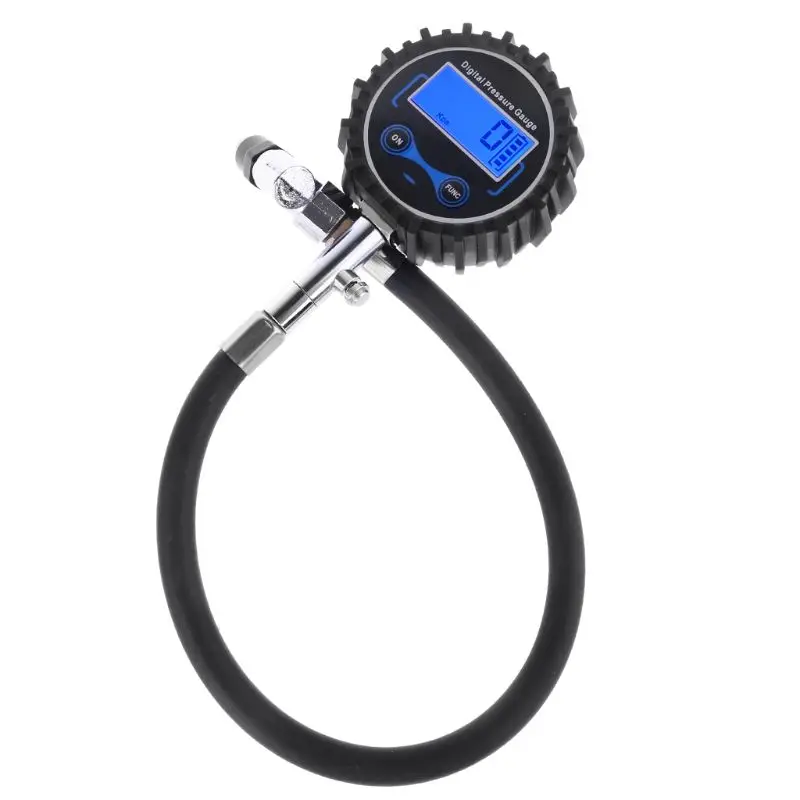 Digital Tyre Pressure Gauge Car Tire Pressure Gauge for Truck Car Motorcycle with Hose & Backlight LCD Display R7UA
Digital Tyre Pressure Gauge Car Tire Pressure Gauge for Truck Car Motorcycle with Hose & Backlight LCD Display R7UA