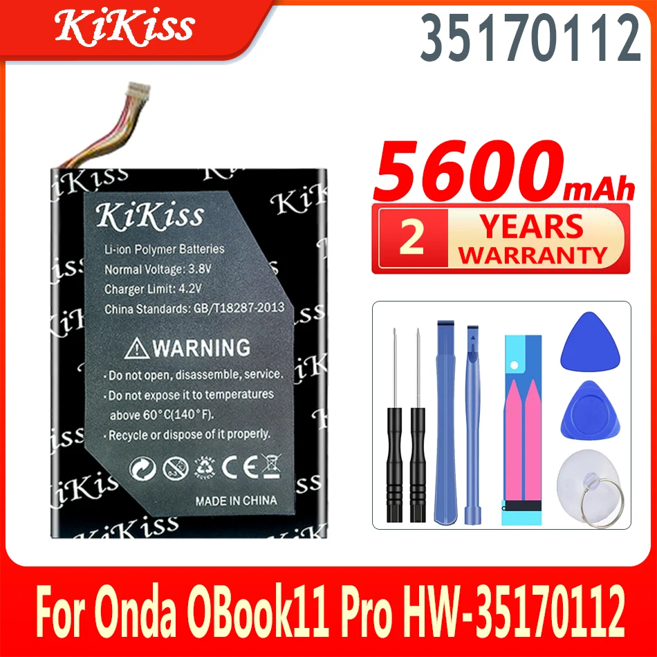 

5600 мАч KiKiss 100% новый аккумулятор 35170112 (OBook11 Pro) для Onda OBook 11 Pro OBook11 Pro HW-35170112 HW35170112