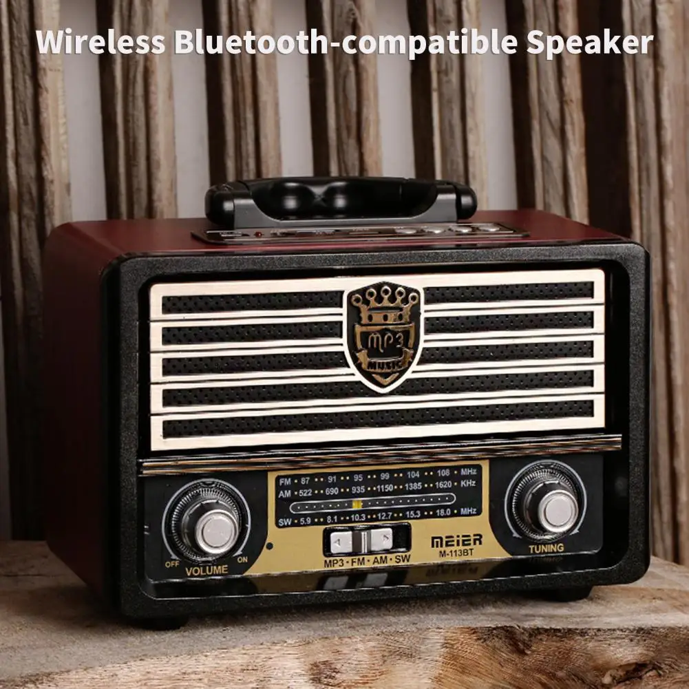 caixa de som bluetoHigh Fidelity Loudspeaker FM Radio Wooden Retro Bluetooth-compatible Subwoofer Wireless Sound Box for Outdoor
caixa de som bluetoHigh Fidelity Loudspeaker FM Radio Wooden Retro Bluetooth-compatible Subwoofer Wireless Sound Box for Outdoor