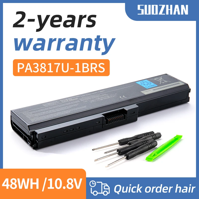 

PA3817U-1BRS PA3817U Laptop Battery For Toshiba Satellite A660 C640 C600 C650 C655 C660 L510 L630 L640 L650 L670 L770 PA3818U