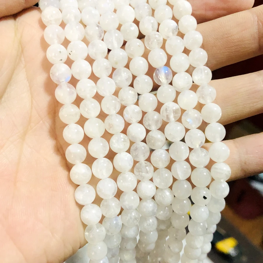 Оптовая продажа бусин радужного лунного камня 4 мм, 5 мм, 6 мм, 8 мм, круглые блестящие бусины, 1 из 15 дюймов 
Оптовая продажа бусин радужного лунного камня 4 мм, 5 мм, 6 мм, 8 мм, круглые блестящие бусины, 1 из 15 дюймов