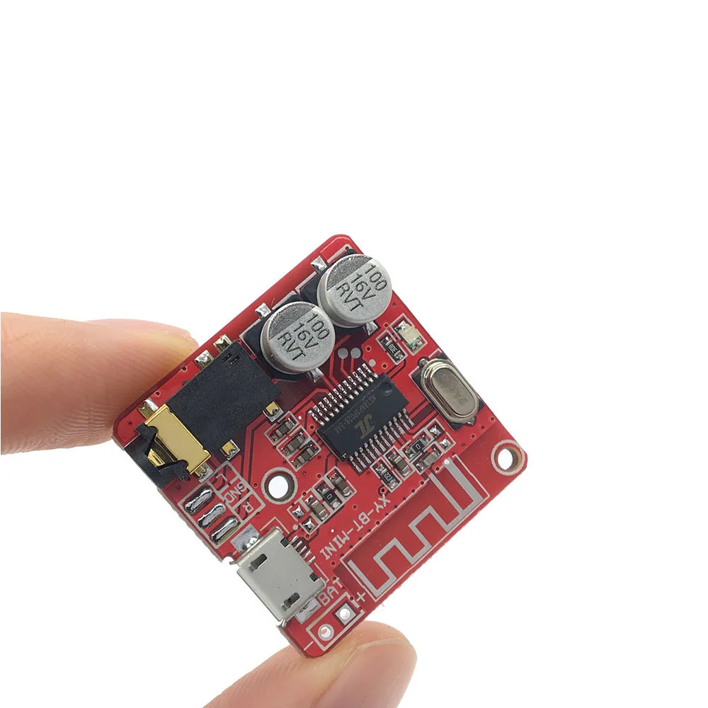 DIY Bluetooth Audio Receiver board Bluetooth 4.0 4.1 4.2 5.0 MP3 Lossless Decoder Board Wireless Stereo Music Module 3.7-5V
DIY Bluetooth Audio Receiver board Bluetooth 4.0 4.1 4.2 5.0 MP3 Lossless Decoder Board Wireless Stereo Music Module 3.7-5V