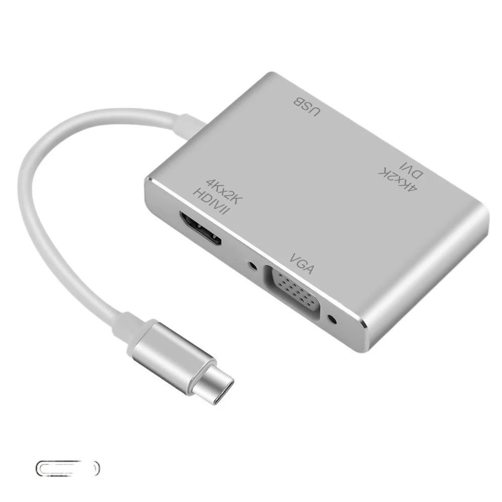 4 в 1 USB 3,1 USB C Тип C к VGA DVI USB 3,0 адаптер для ноутбука Apple USB C концентратор разветвитель
4 в 1 USB 3,1 USB C Тип C к VGA DVI USB 3,0 адаптер для ноутбука Apple USB C концентратор разветвитель