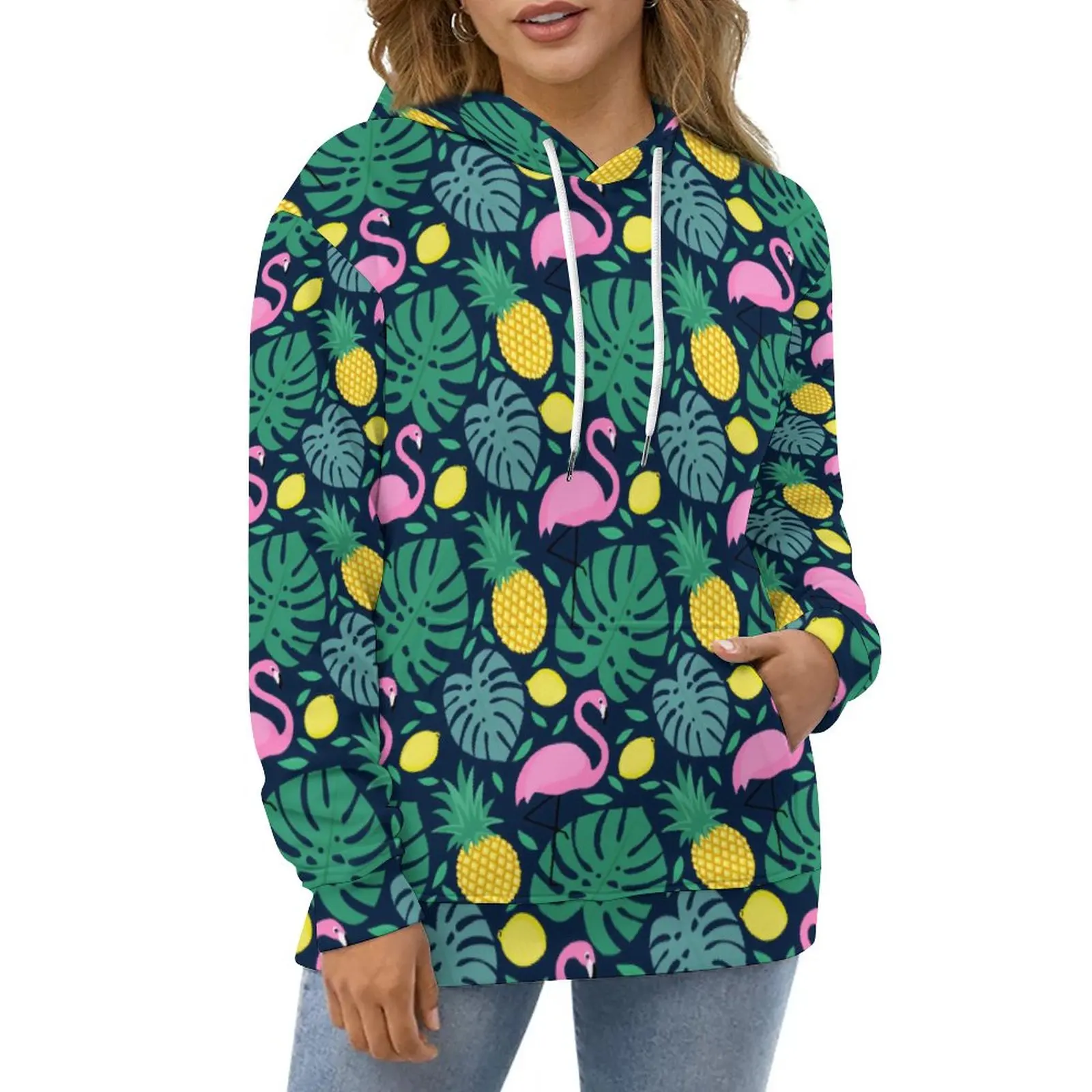 Funny Palm Leaves Hoodies Pineapple Flamingo Lemon Print Street Wear Casual Hoodie Long-Sleeve Modern Graphic Hooded Sweatshirts
Funny Palm Leaves Hoodies Pineapple Flamingo Lemon Print Street Wear Casual Hoodie Long-Sleeve Modern Graphic Hooded Sweatshirts