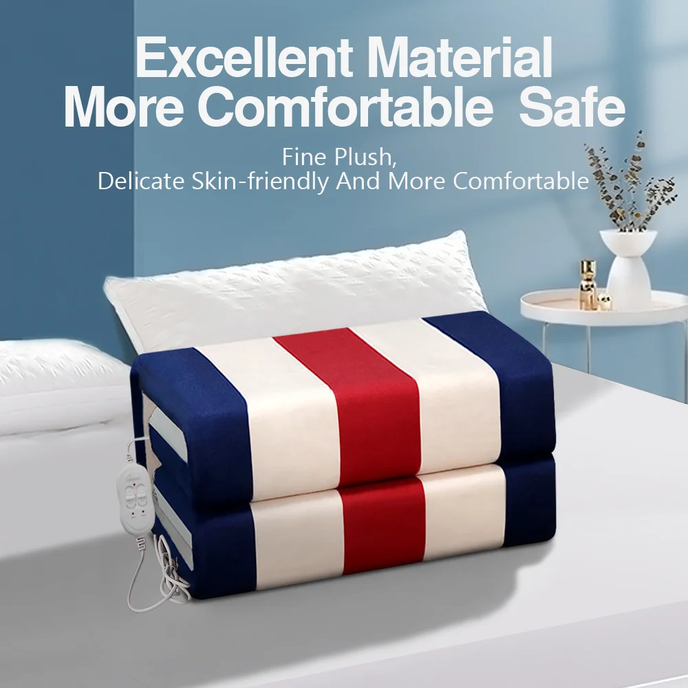 Electric Heated Blanket 220V Thicker Heating Blanket Thermostat Carpet for Double Body Winter Warmer Sheets Electric Mattress
Electric Heated Blanket 220V Thicker Heating Blanket Thermostat Carpet for Double Body Winter Warmer Sheets Electric Mattress