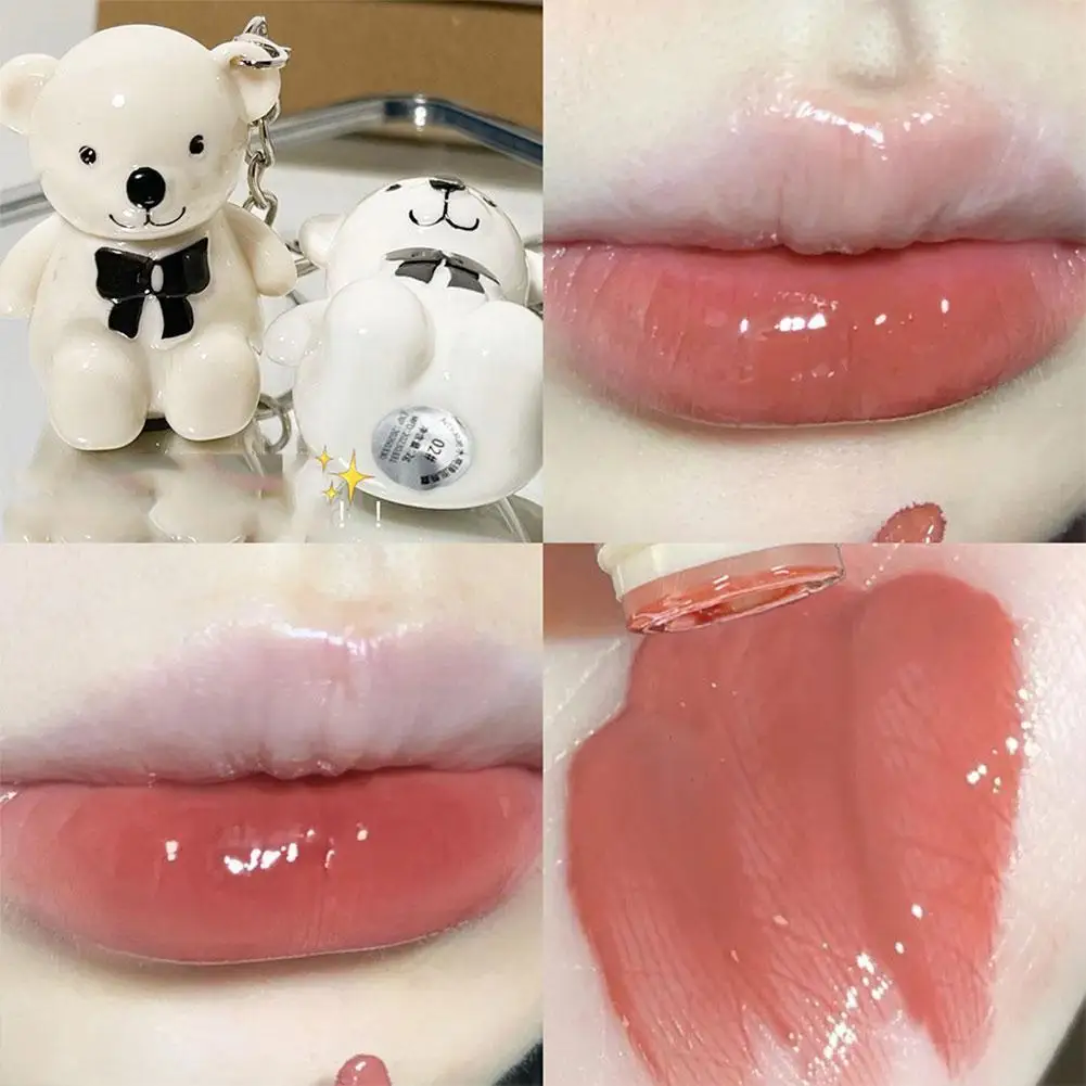 Bear Paradise Keychain Mirror Lip Glaze Is Not Easy White Lip Do Pick Light Water To Glass Glaze Fade Not Skin Z8G0
Bear Paradise Keychain Mirror Lip Glaze Is Not Easy White Lip Do Pick Light Water To Glass Glaze Fade Not Skin Z8G0