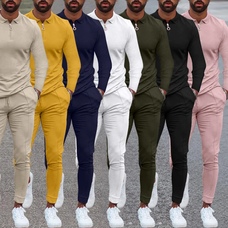 2 Pieces Sets Tracksuit Men Autumn Zipper Sweatshirt +Drawstring Pants Male Long Sleeve Slim Fit Jogger Running Sportswear Sets
2 Pieces Sets Tracksuit Men Autumn Zipper Sweatshirt +Drawstring Pants Male Long Sleeve Slim Fit Jogger Running Sportswear Sets