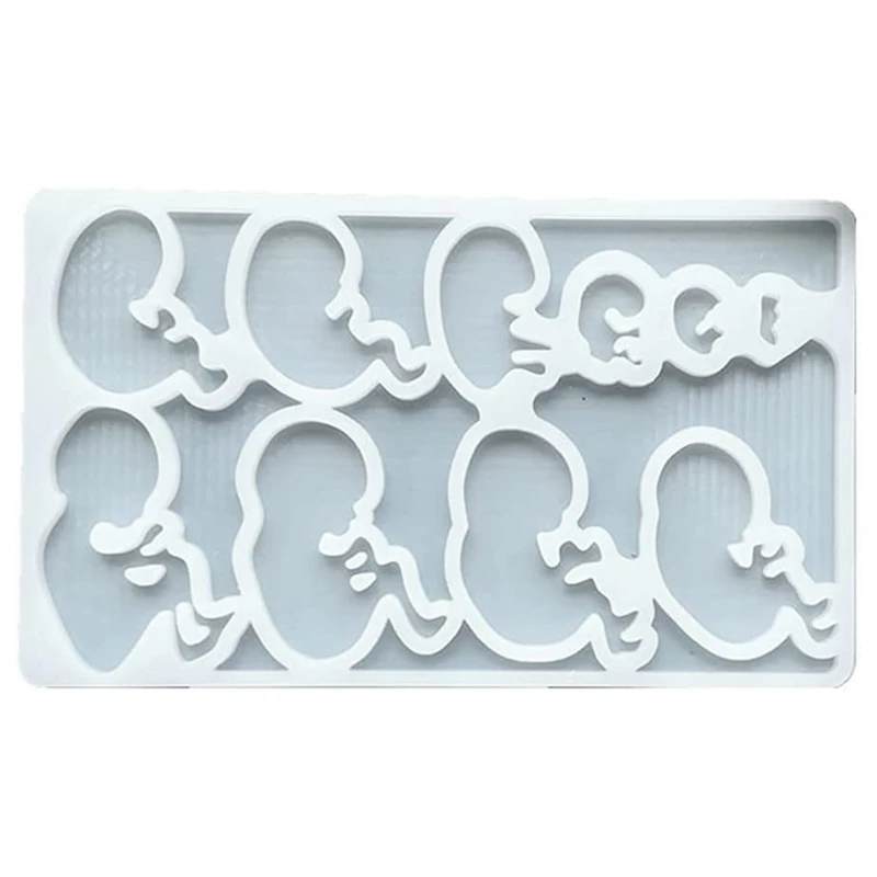 Fetus Development In October Growth Epoxy Resin Mold Silicone Mould DIY Crafts Jewelry Mold Transparent Molds
Fetus Development In October Growth Epoxy Resin Mold Silicone Mould DIY Crafts Jewelry Mold Transparent Molds