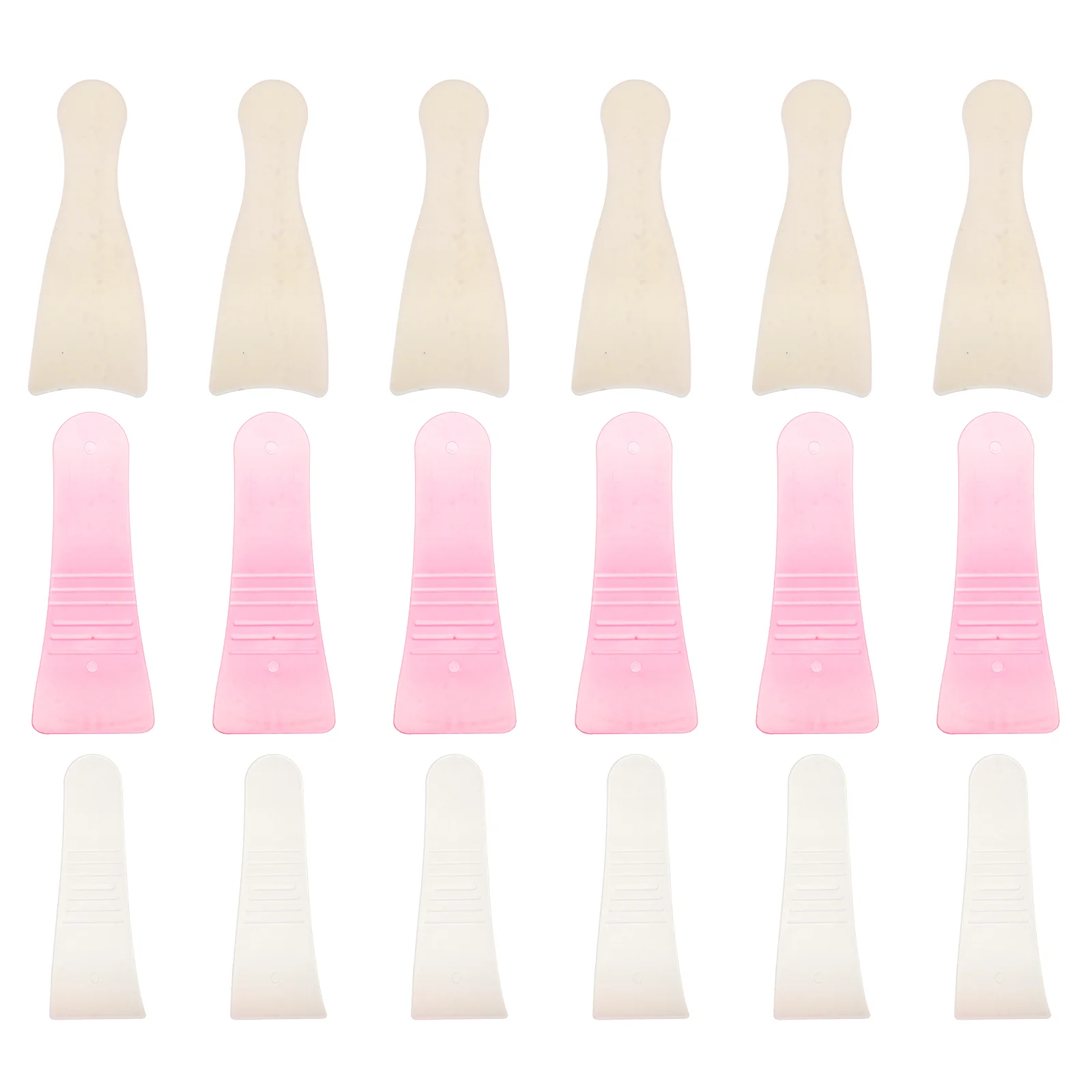 40pcs Makeup Spatulas Hair Wax Cleansing Spatula Spoon Facemask Applicator for Subpackaging Mixing Sampling
40pcs Makeup Spatulas Hair Wax Cleansing Spatula Spoon Facemask Applicator for Subpackaging Mixing Sampling