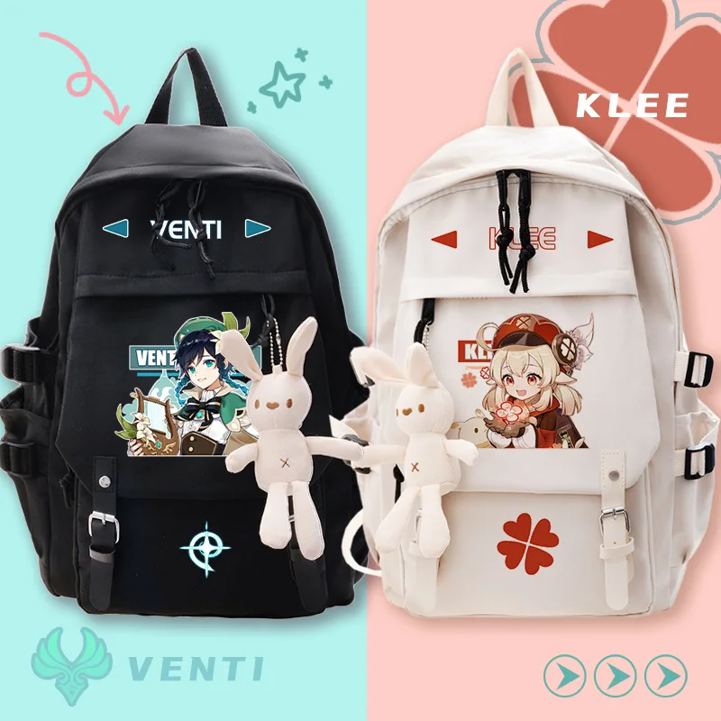 Genshin Cosplay Students School Bag Backpack Bag Cartoon Laptop Bookbag Anime Klee Bags Canvas Travel Rucksack Boys Girls Gifts
Genshin Cosplay Students School Bag Backpack Bag Cartoon Laptop Bookbag Anime Klee Bags Canvas Travel Rucksack Boys Girls Gifts